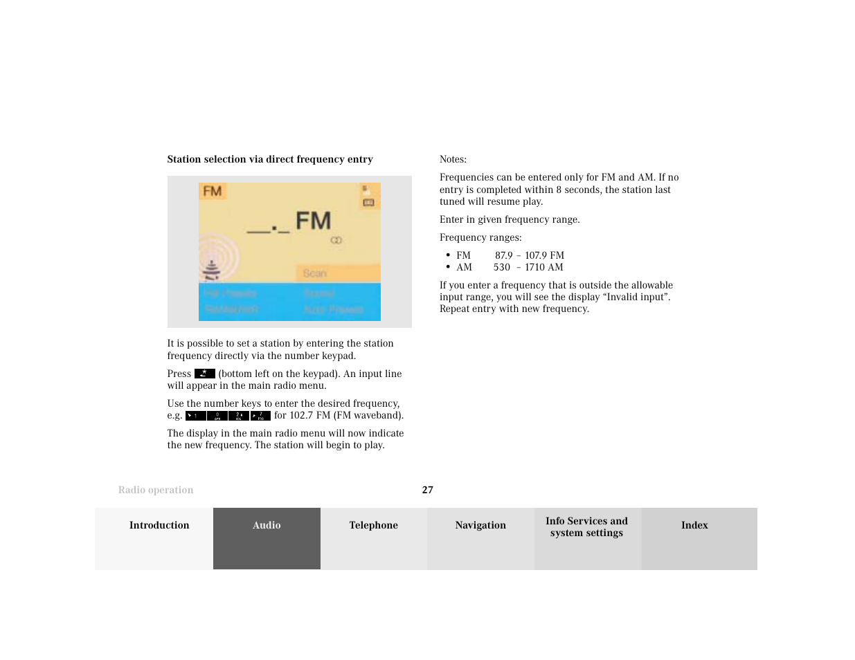Mercedes-Benz CL-Class 2001 COMAND Manual User Manual | Page 29 / 243
