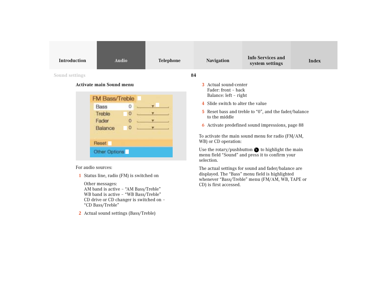 Mercedes-Benz CL-Class 2001 COMAND Manual User Manual | Page 86 / 243