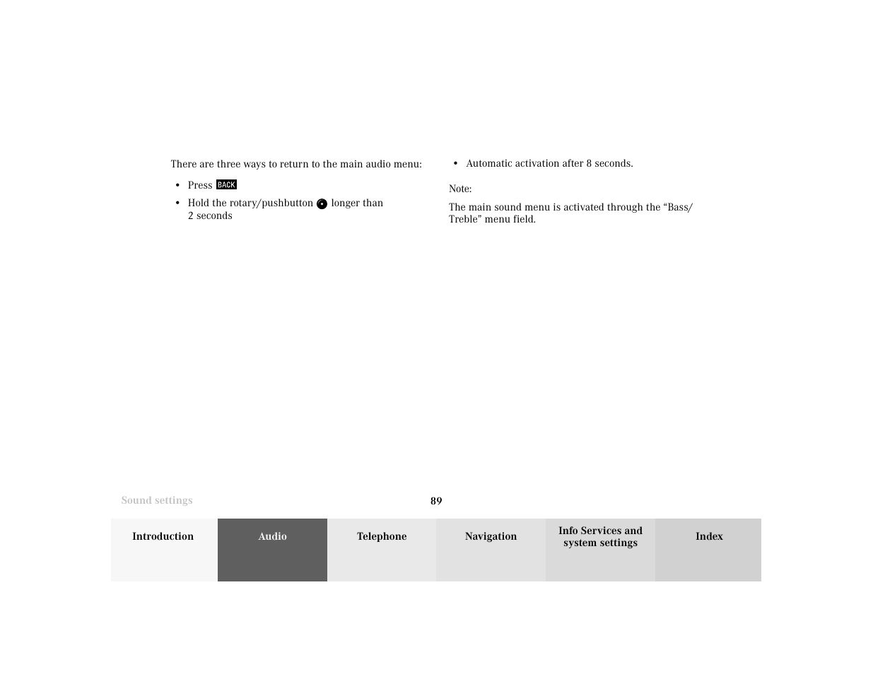 Mercedes-Benz CL-Class 2001 COMAND Manual User Manual | Page 91 / 243