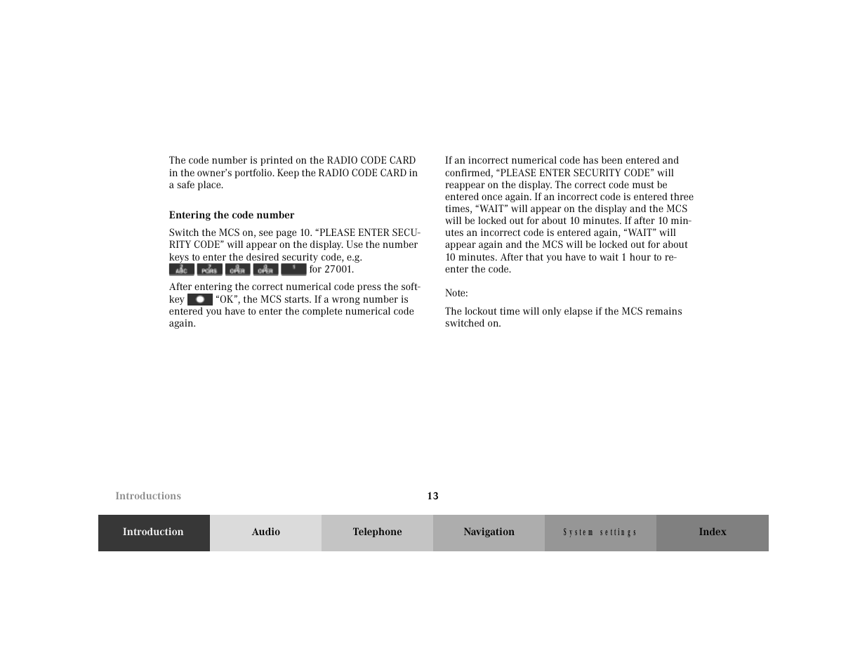 Mercedes-Benz M-Class 2001 COMAND Manual User Manual | Page 15 / 164