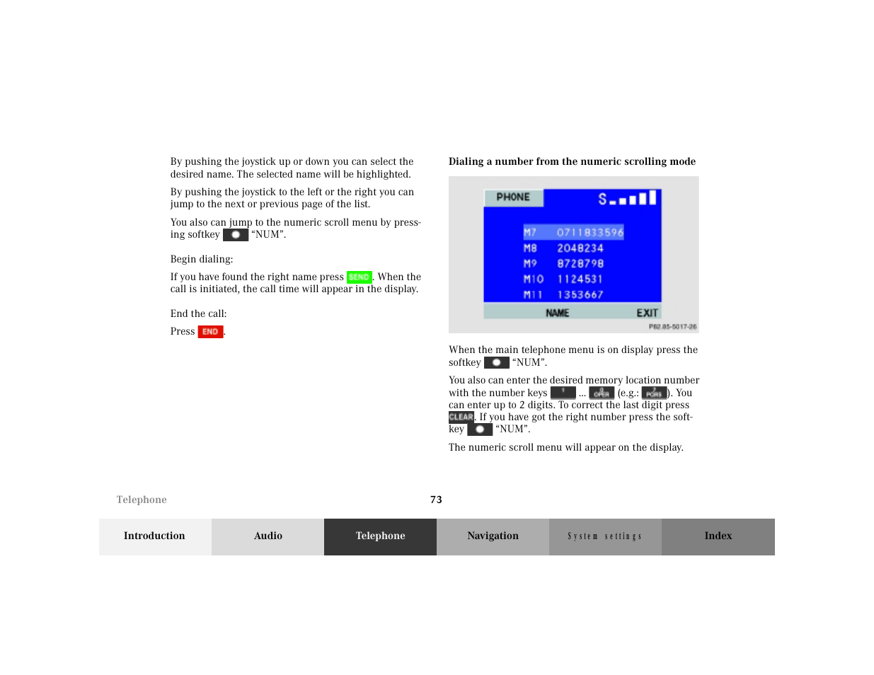 Mercedes-Benz M-Class 2001 COMAND Manual User Manual | Page 75 / 164