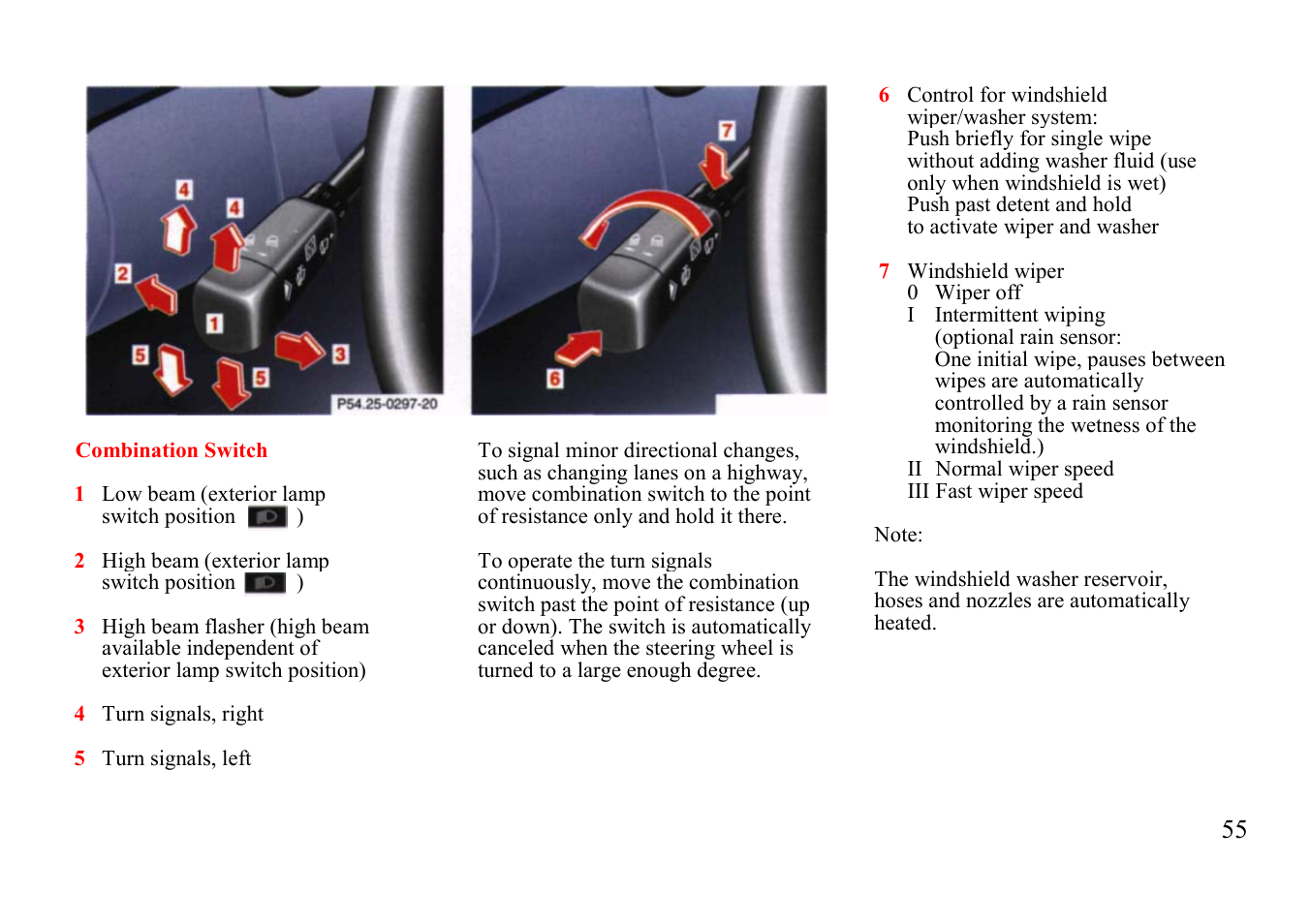 Mercedes-Benz E-class 1997 Special Settings User Manual | Page 30 / 50