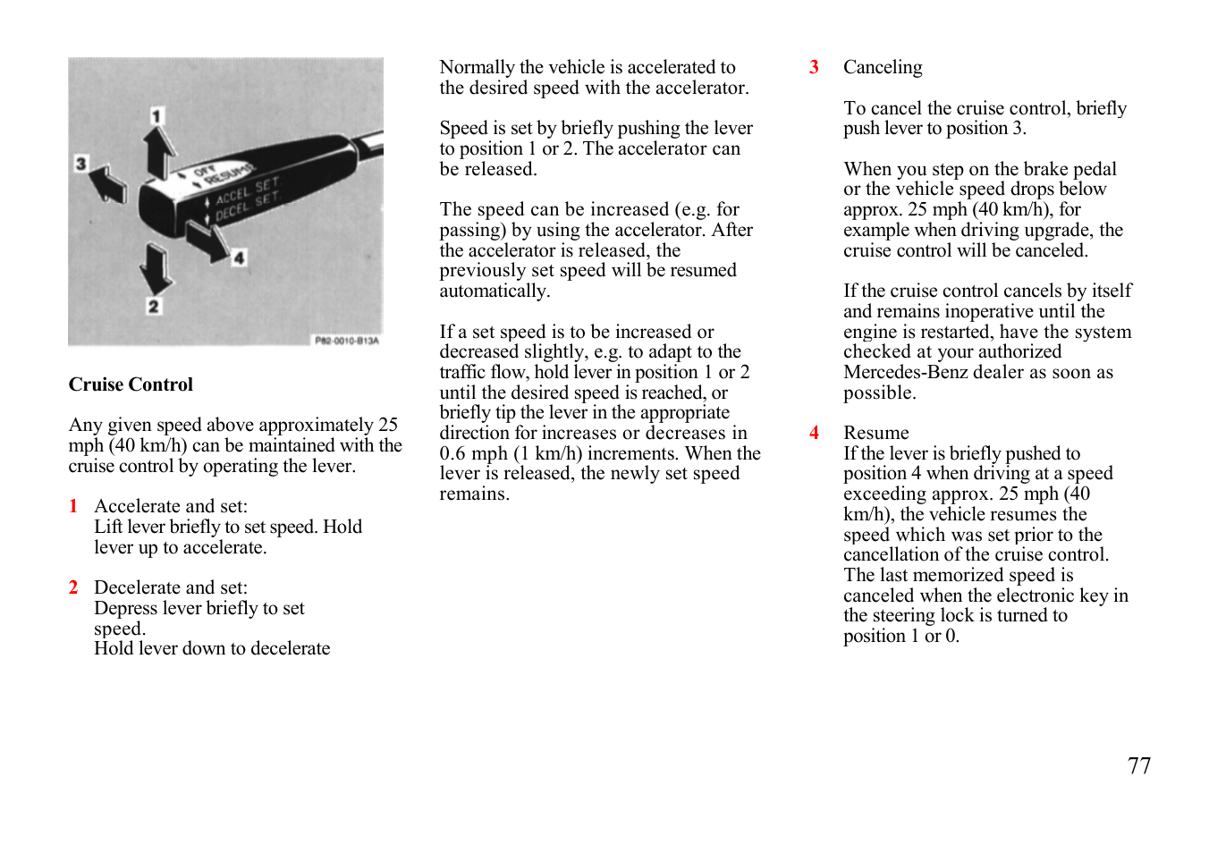 Mercedes-Benz E-class 1997 Emergency Operation User Manual | Page 2 / 74