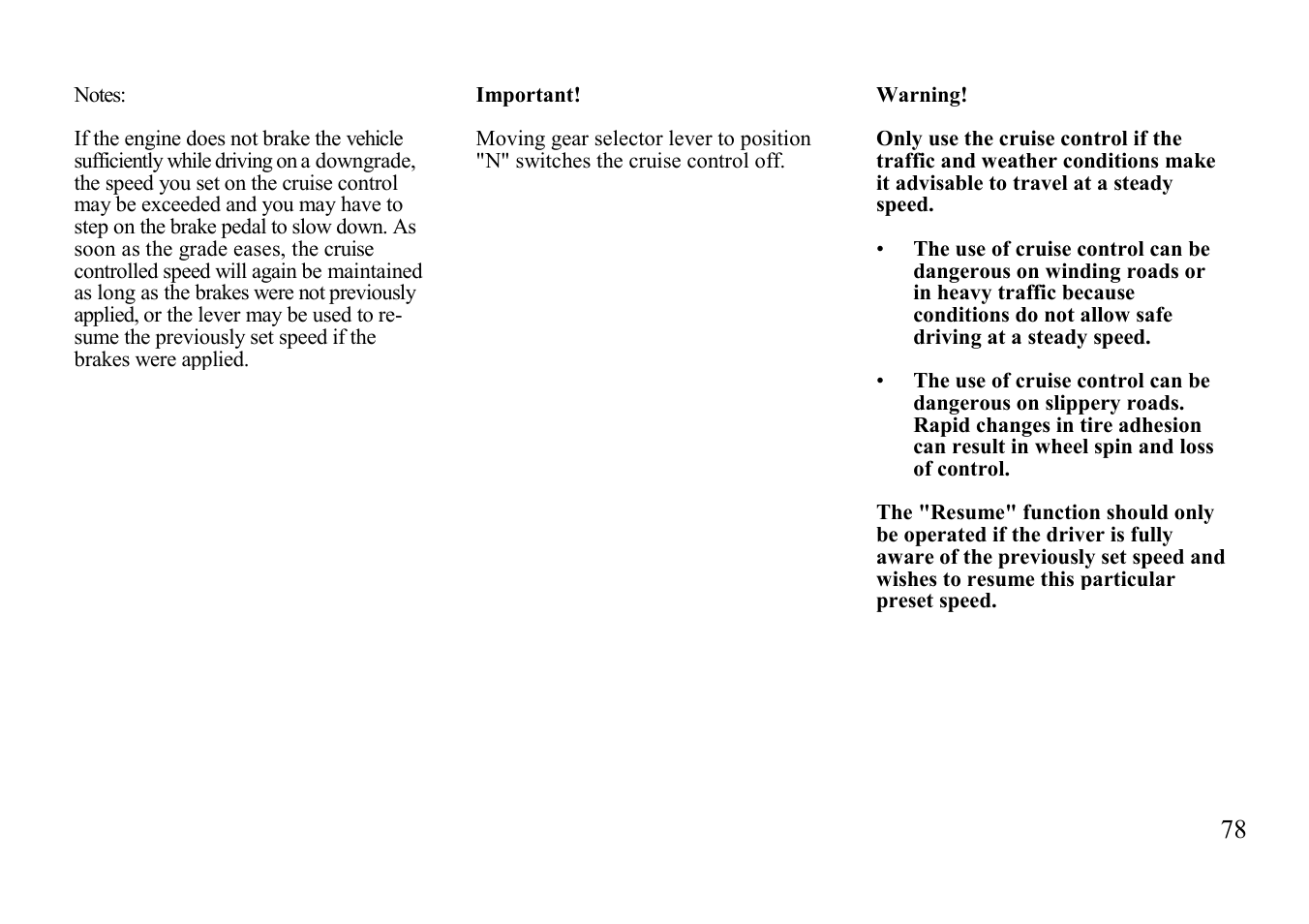 Mercedes-Benz E-class 1997 Emergency Operation User Manual | Page 3 / 74