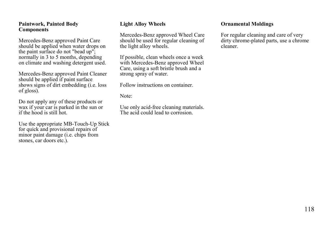 Mercedes-Benz E-class 1997 Emergency Operation User Manual | Page 43 / 74