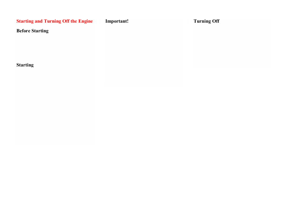 Mercedes-Benz E-class 1998 Starting and Turning Off the Engine User Manual | 35 pages
