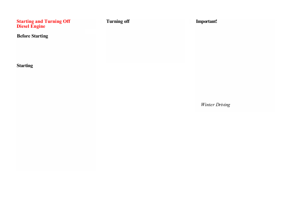 Mercedes-Benz E-class 1998 Starting and Turning Off the Engine User Manual | Page 2 / 35