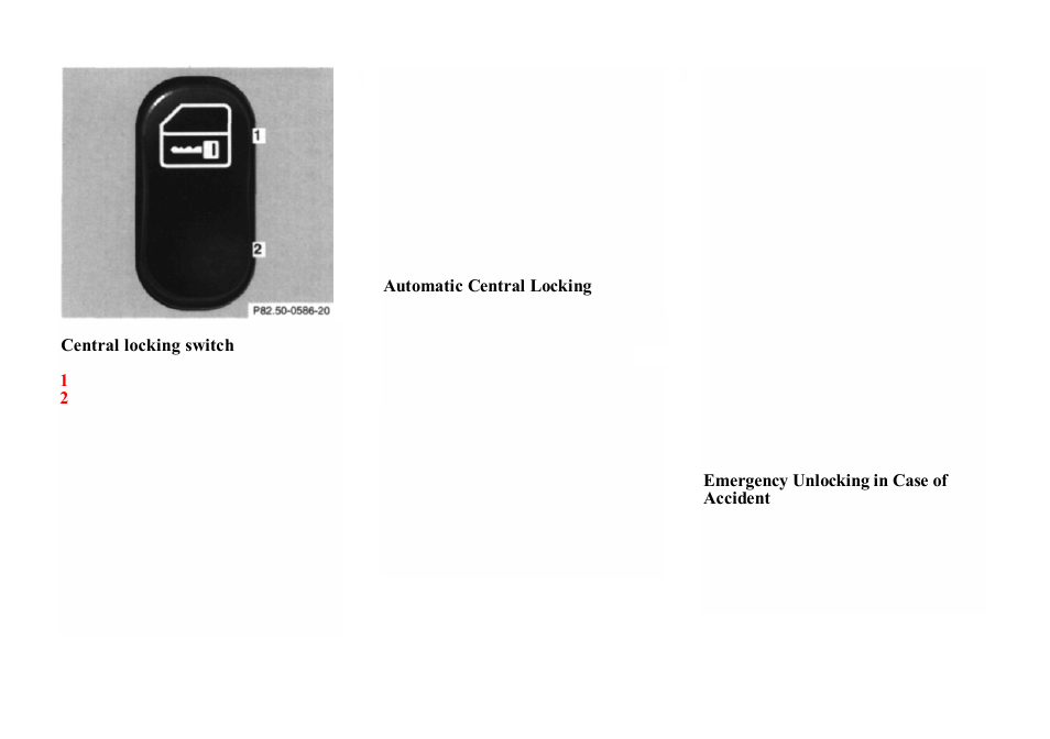 Mercedes-Benz E-class 1998 Starting and Turning Off the Engine User Manual | Page 21 / 35