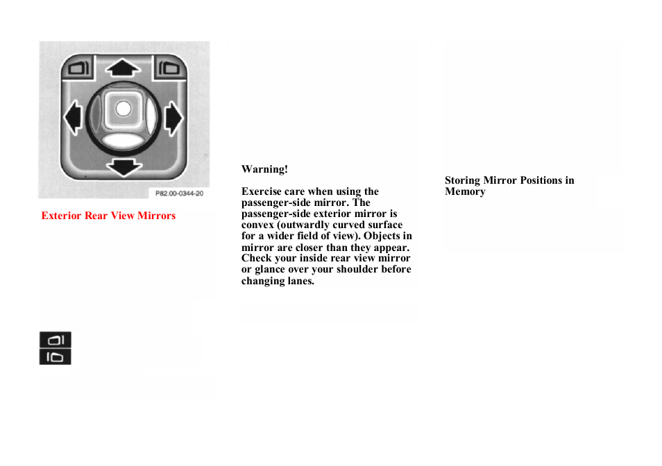 Mercedes-Benz E-class 1998 Supplemental Restraint System (SRS) User Manual | Page 13 / 30