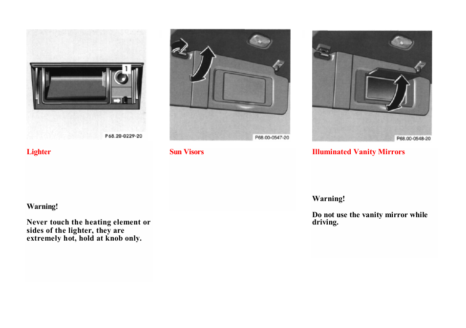 Mercedes-Benz E-class 1998 Supplemental Restraint System (SRS) User Manual | Page 16 / 30