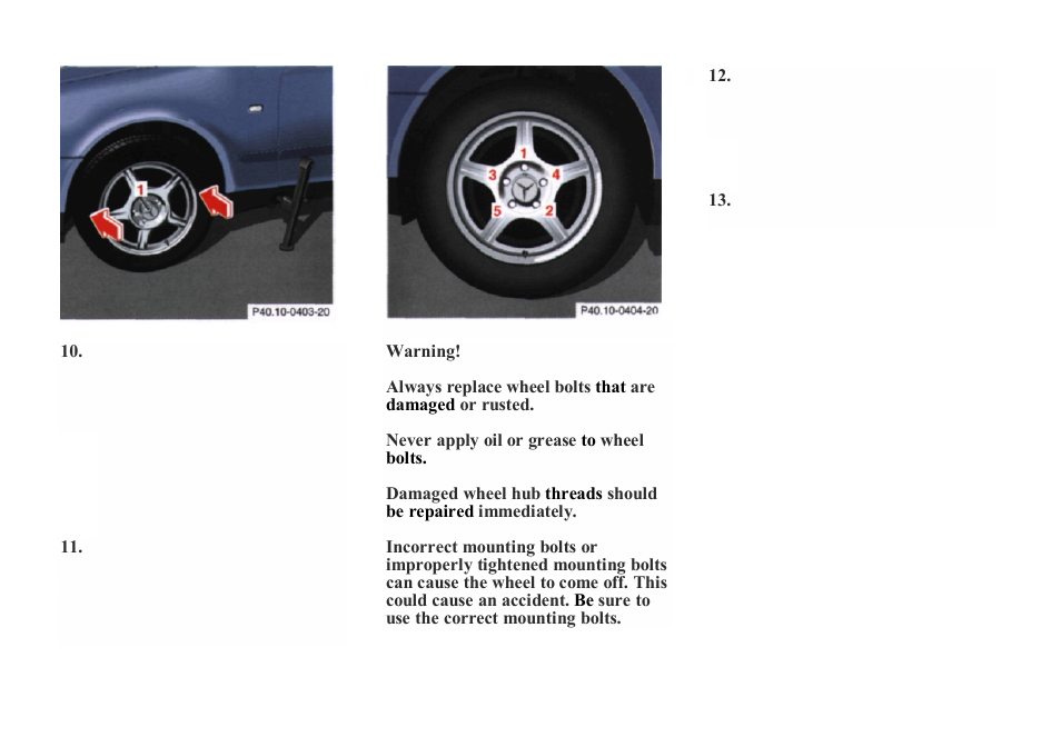 Mercedes-Benz E-class 1998 Emergency Operation User Manual | Page 35 / 40