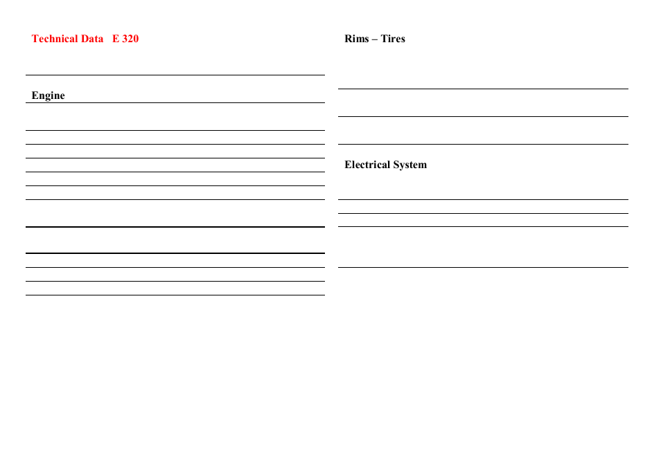 Mercedes-Benz E-class 1998 Taillamp Assemblies User Manual | Page 24 / 44