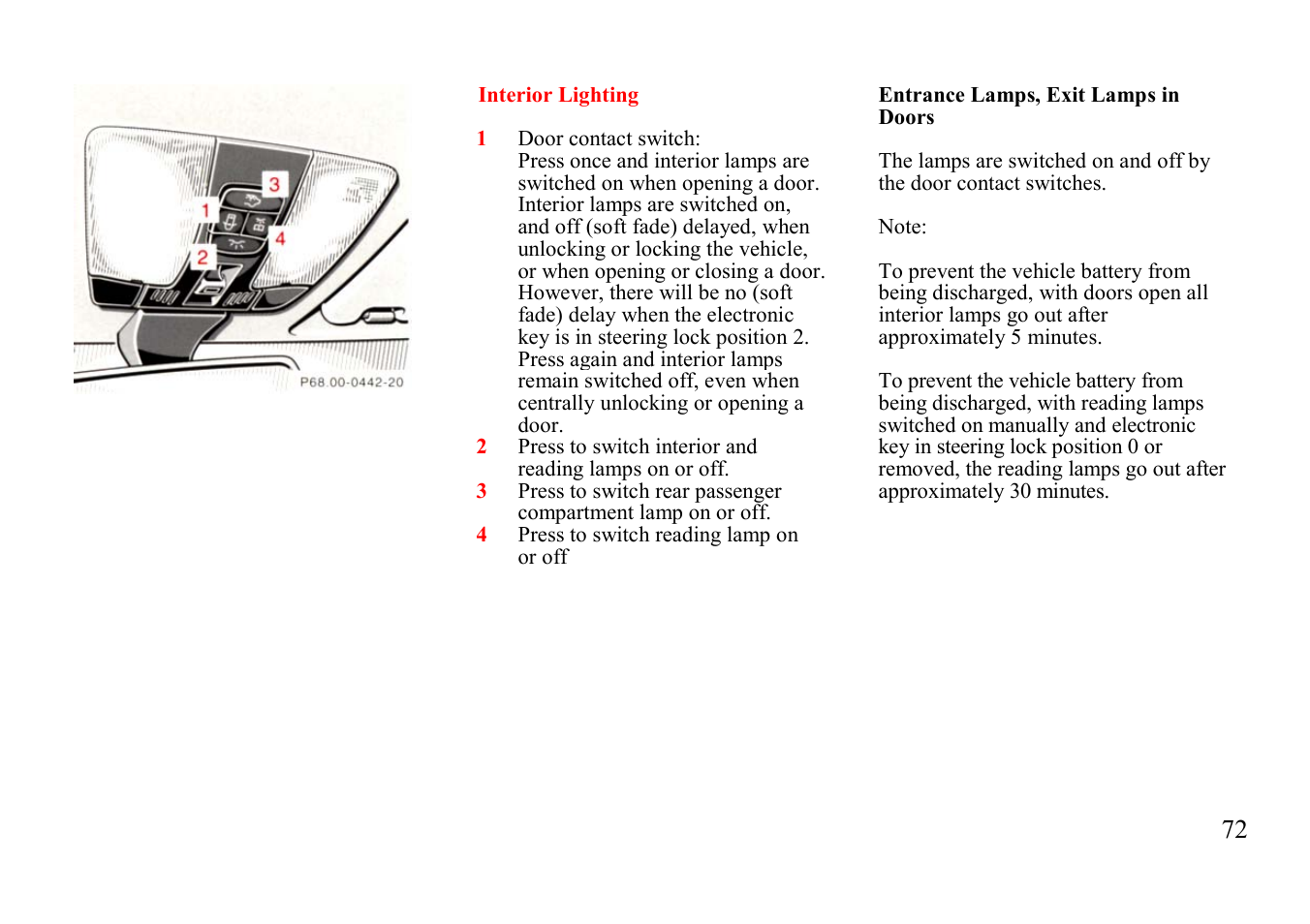 Mercedes-Benz E-class 1999 Additions to Manual User Manual | Page 12 / 40