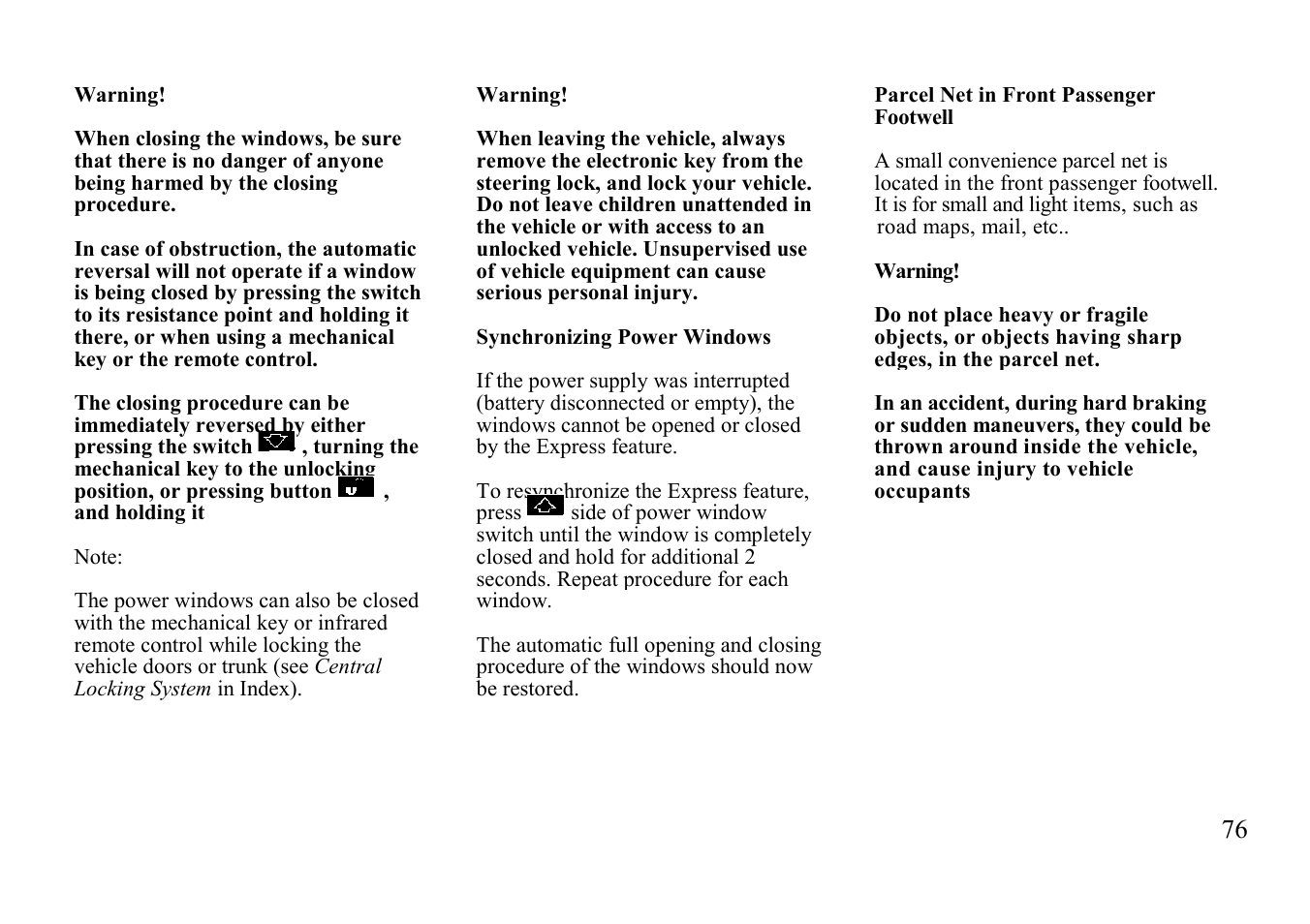 Mercedes-Benz E-class 1999 Additions to Manual User Manual | Page 16 / 40