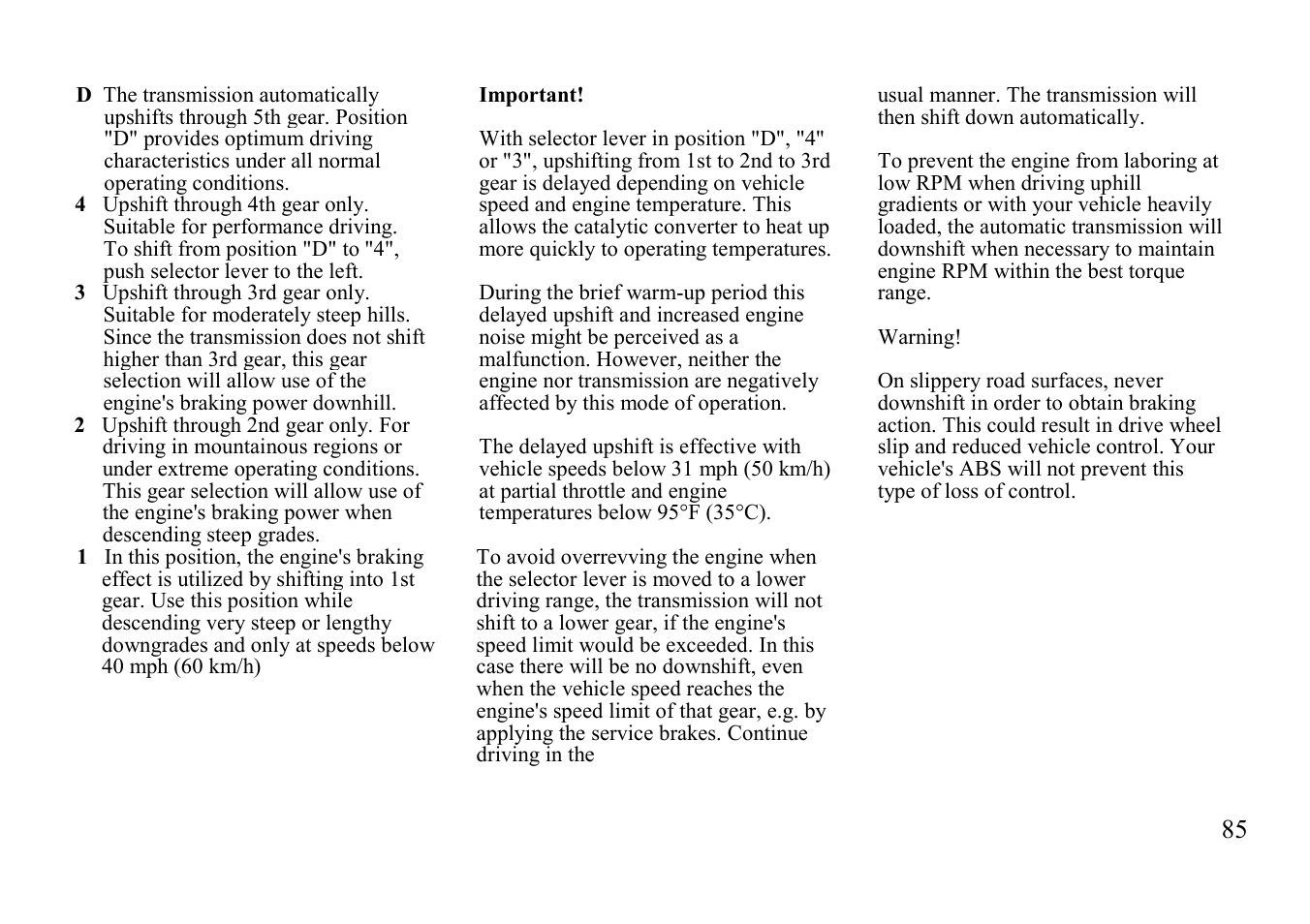Mercedes-Benz E-class 1999 Additions to Manual User Manual | Page 25 / 40