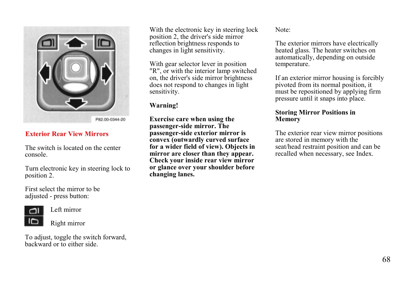 Mercedes-Benz E-class 1999 Additions to Manual User Manual | Page 8 / 40