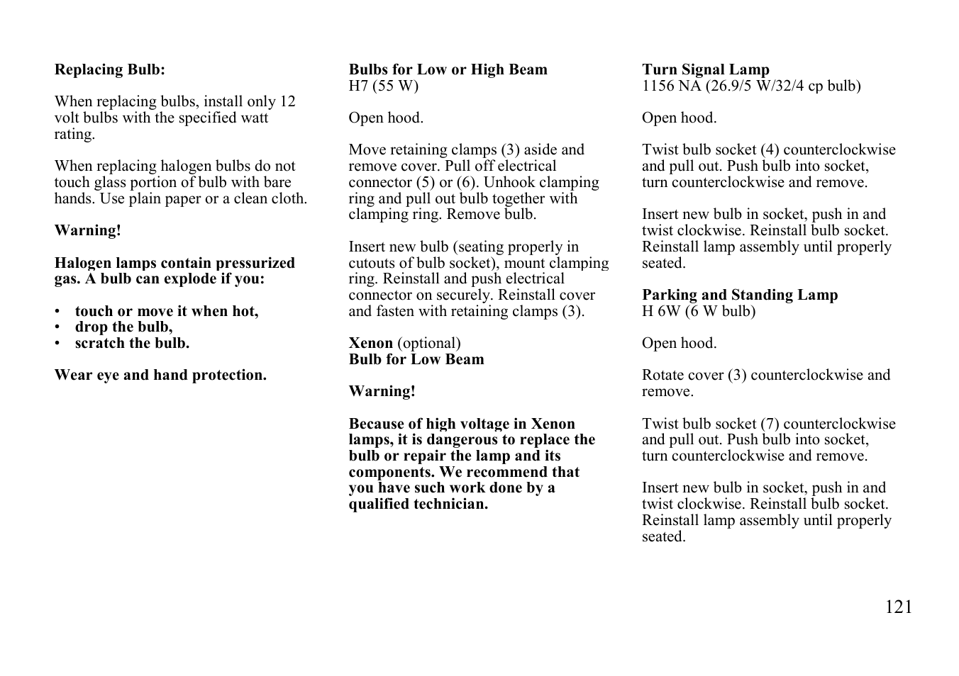 Mercedes-Benz E-class 1999 Control Switch User Manual | Page 21 / 73