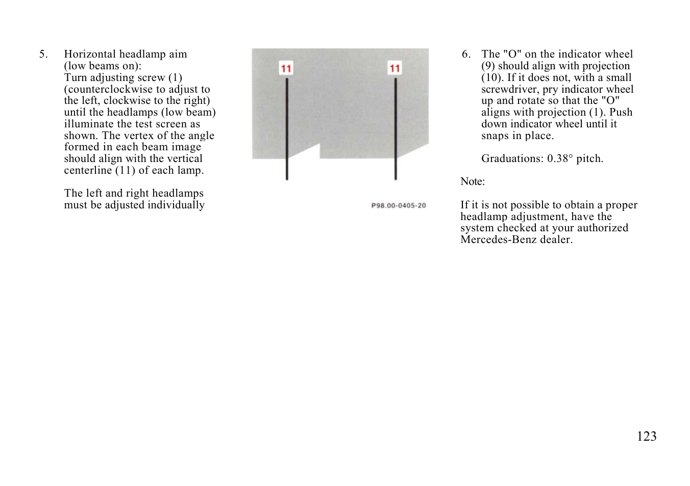 Mercedes-Benz E-class 1999 Control Switch User Manual | Page 23 / 73