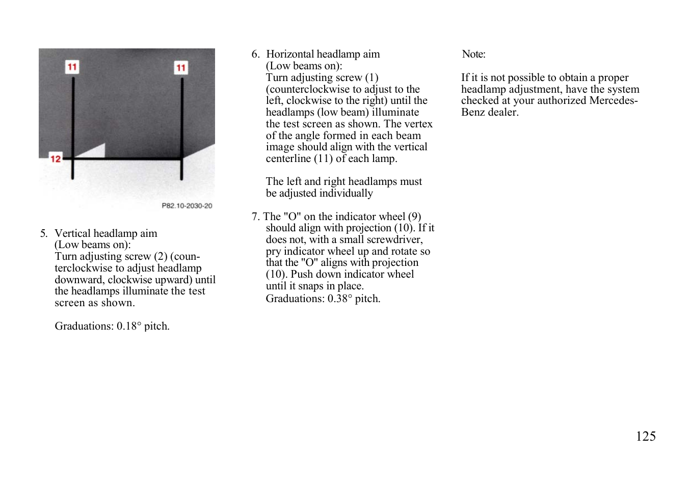 Mercedes-Benz E-class 1999 Control Switch User Manual | Page 25 / 73