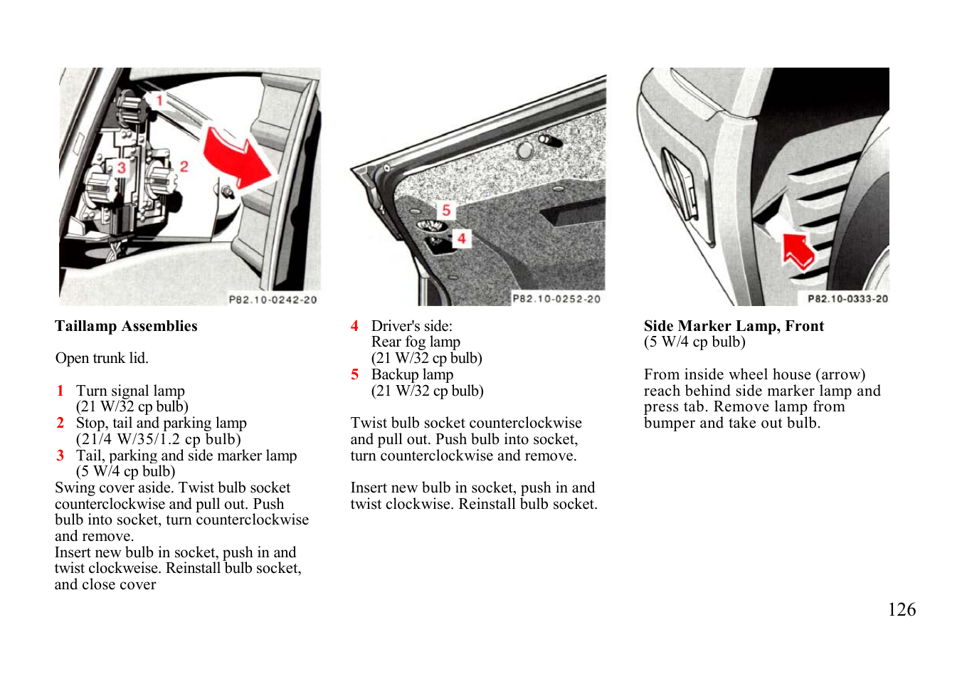Mercedes-Benz E-class 1999 Control Switch User Manual | Page 26 / 73