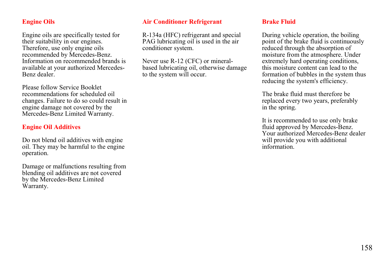 Mercedes-Benz E-class 1999 Control Switch User Manual | Page 58 / 73