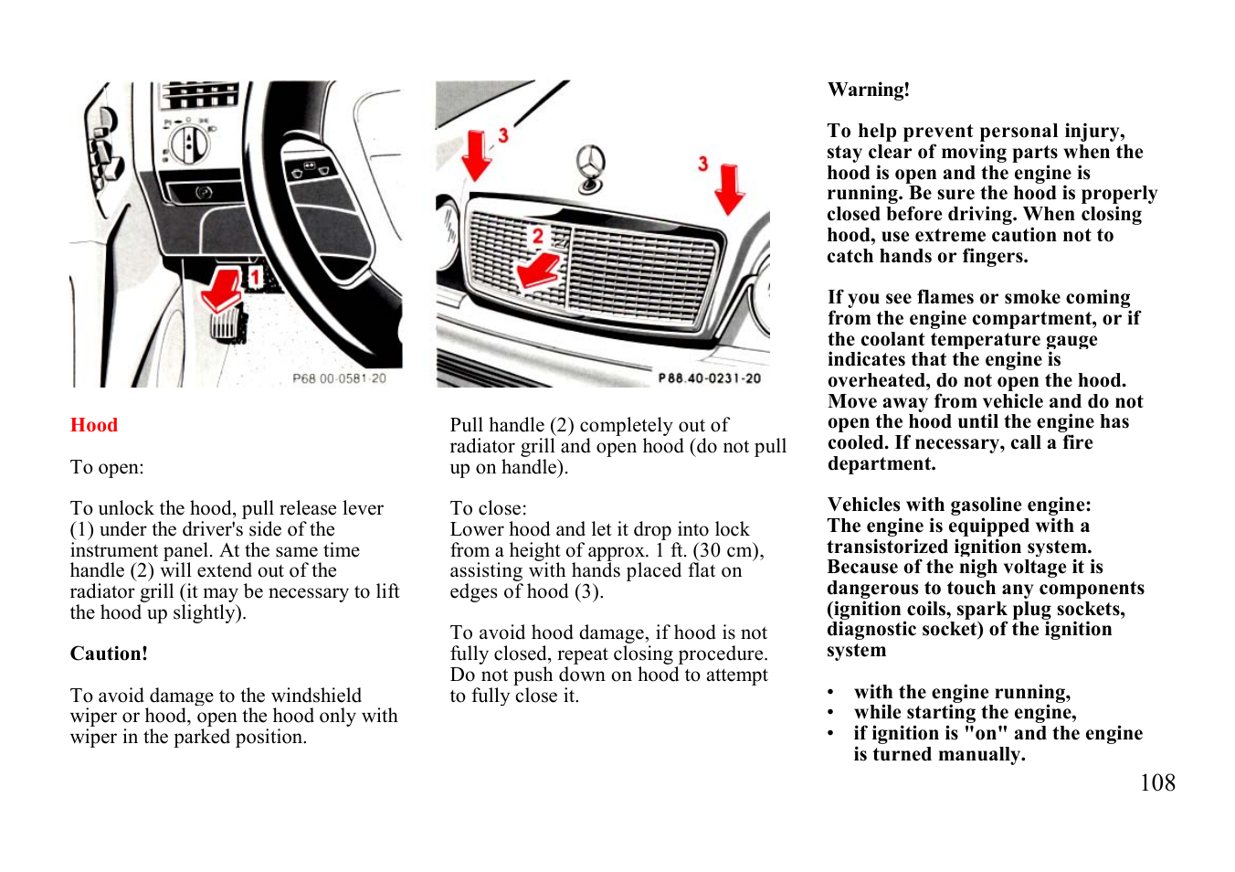 Mercedes-Benz E-class 1999 Control Switch User Manual | Page 8 / 73