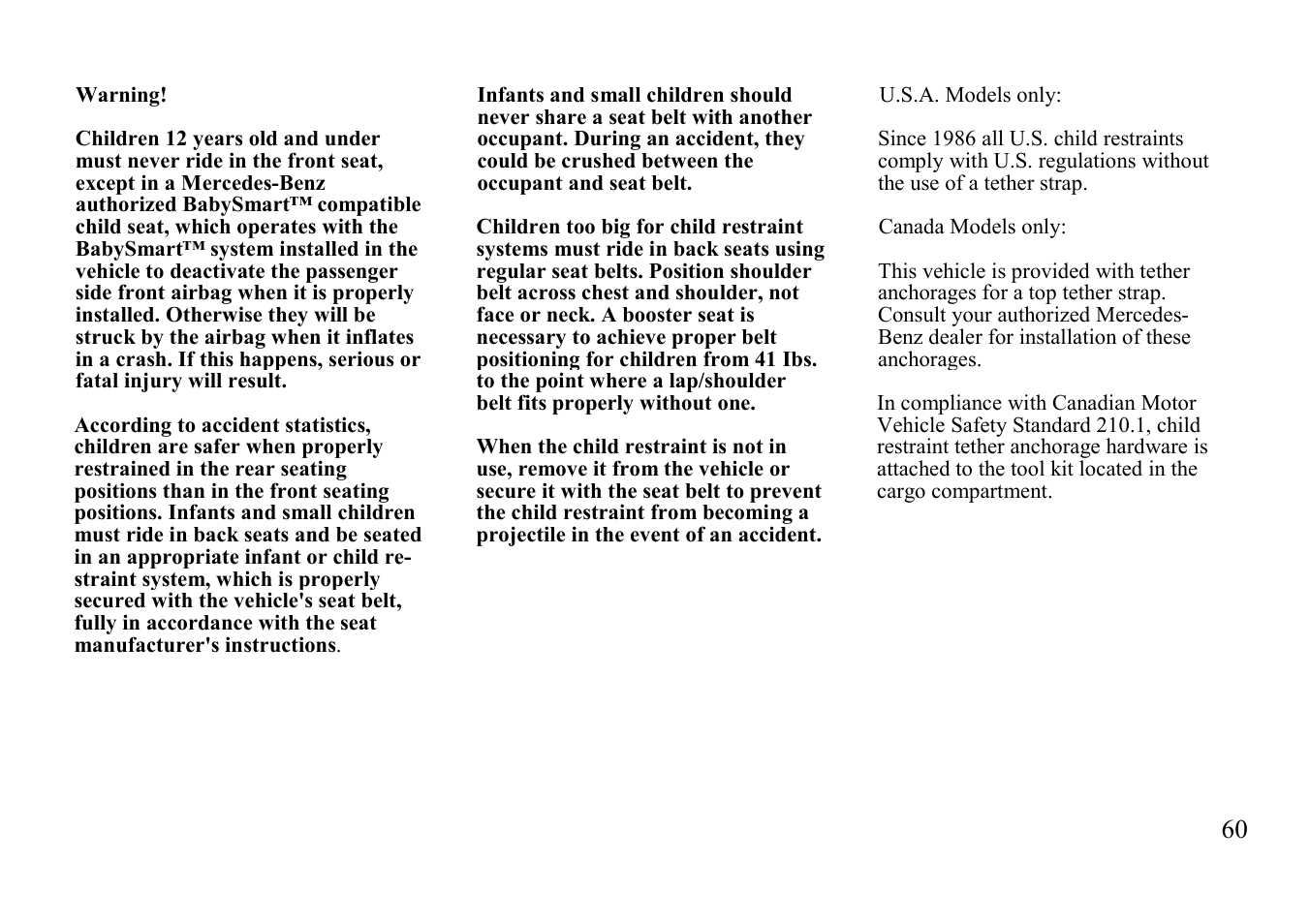 Mercedes-Benz E 320 Wagon 1999 Additions to Manual User Manual | Page 10 / 50