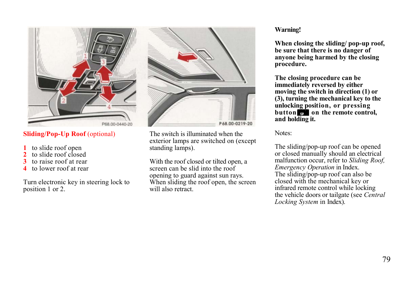 Mercedes-Benz E 320 Wagon 1999 Additions to Manual User Manual | Page 29 / 50