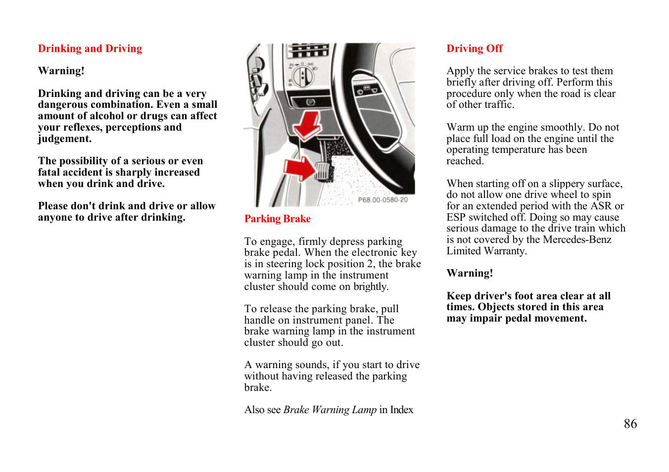 Mercedes-Benz E 320 Wagon 1999 Additions to Manual User Manual | Page 36 / 50