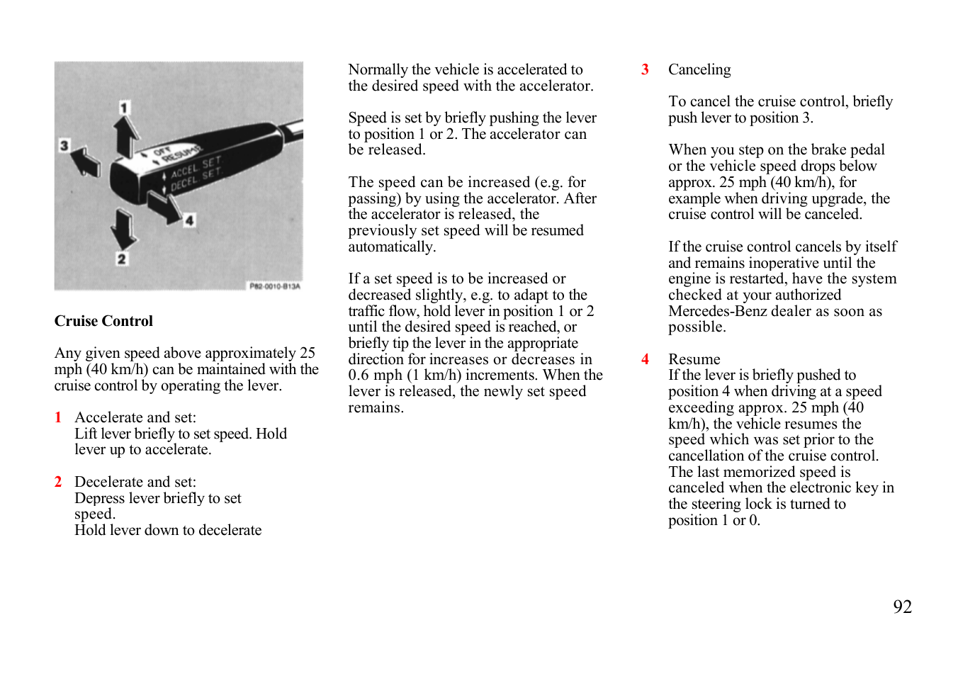 Mercedes-Benz E 320 Wagon 1999 Additions to Manual User Manual | Page 42 / 50