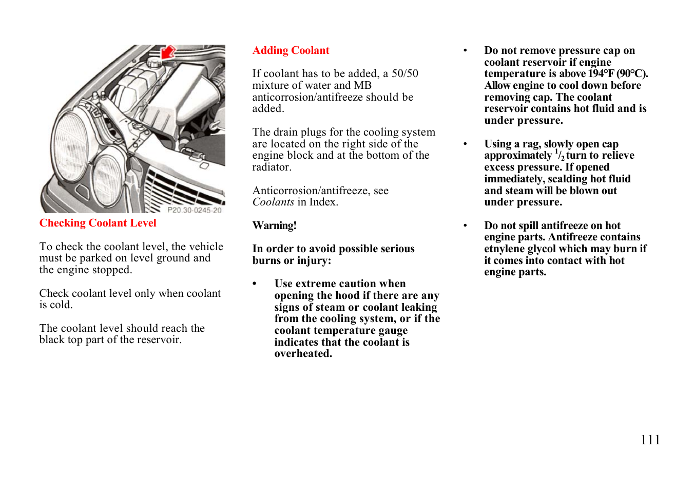 Mercedes-Benz E 320 Wagon 1999 ASR User Manual | Page 11 / 68