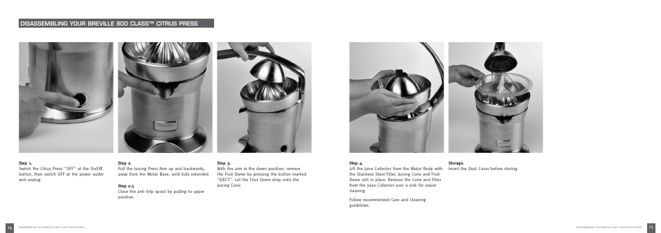 Breville 800CP User Manual | Page 8 / 10