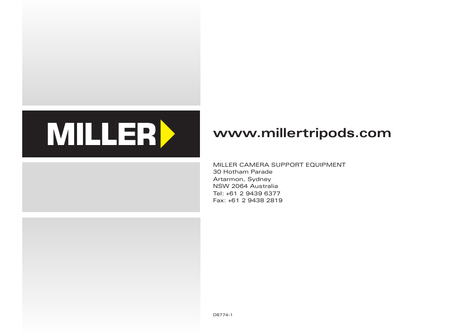 Miller Cineline 70 User Manual | Page 16 / 16