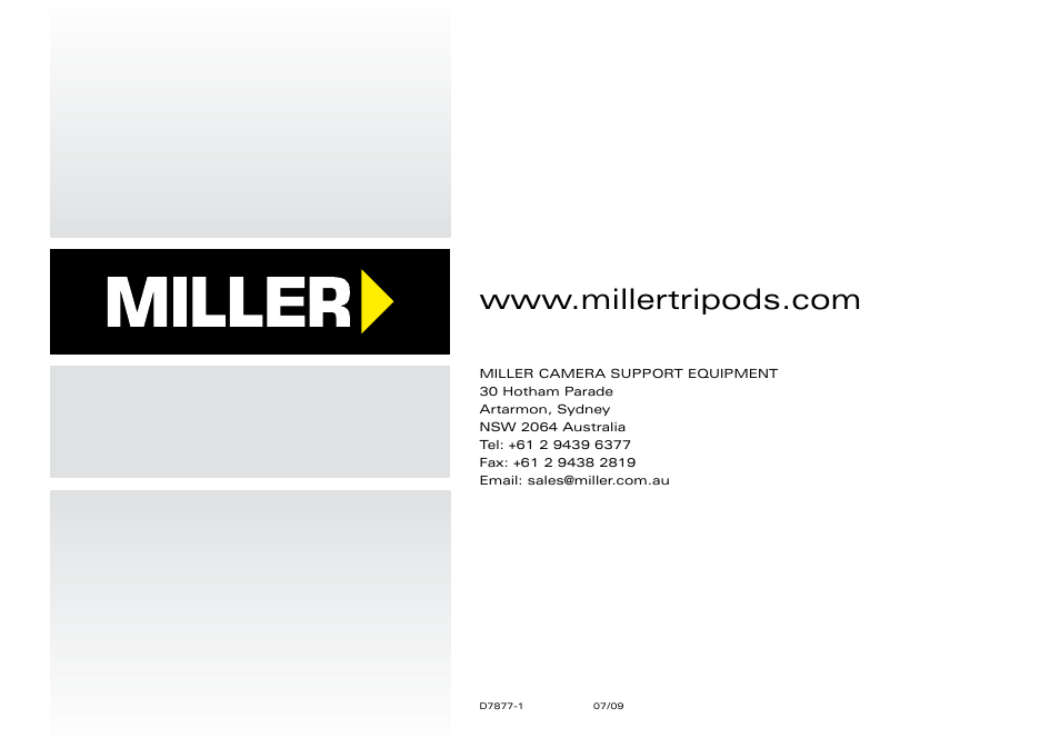 Miller Compass 15 User Manual | Page 12 / 12