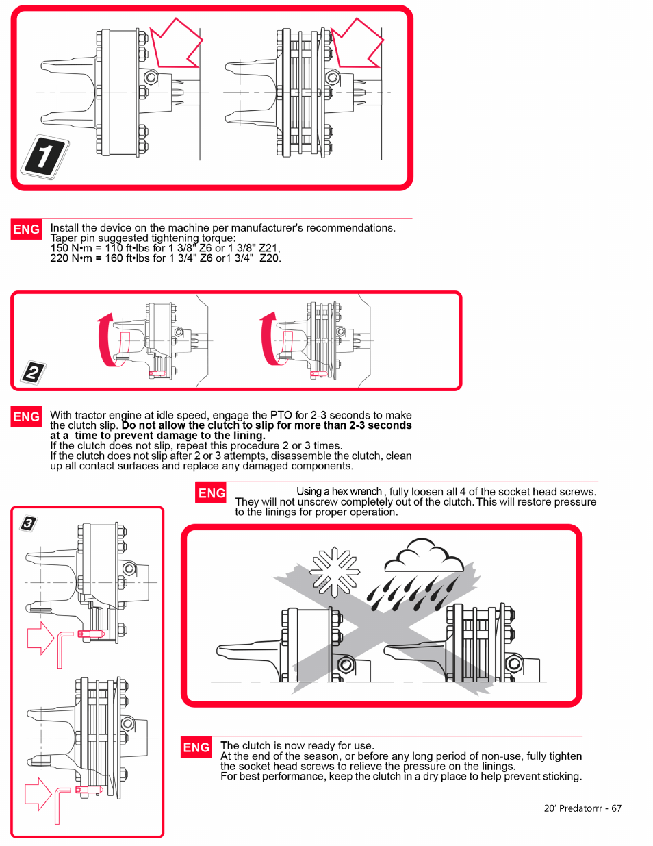 Modern AG 20' Predator User Manual | Page 67 / 101