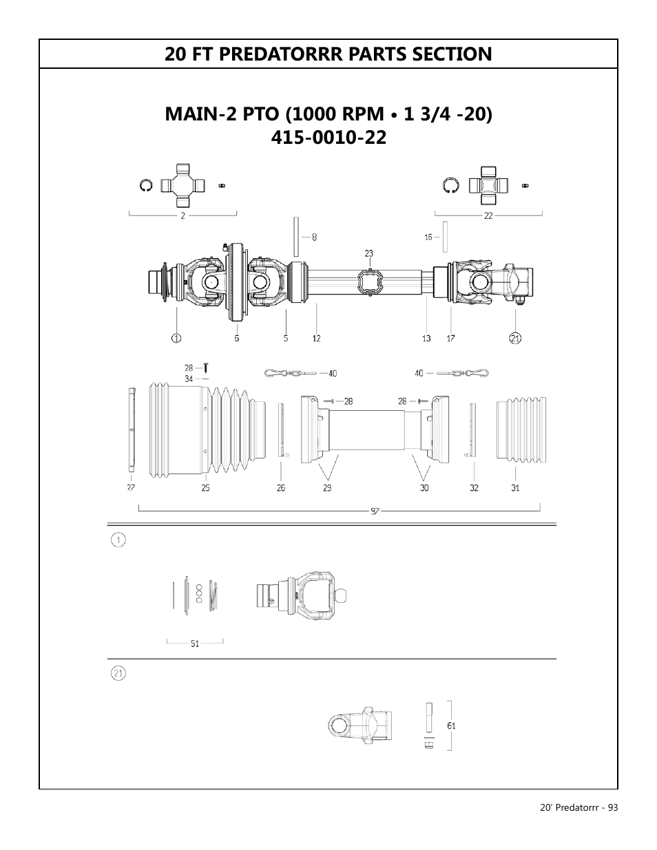 Modern AG 20' Predator User Manual | Page 93 / 101