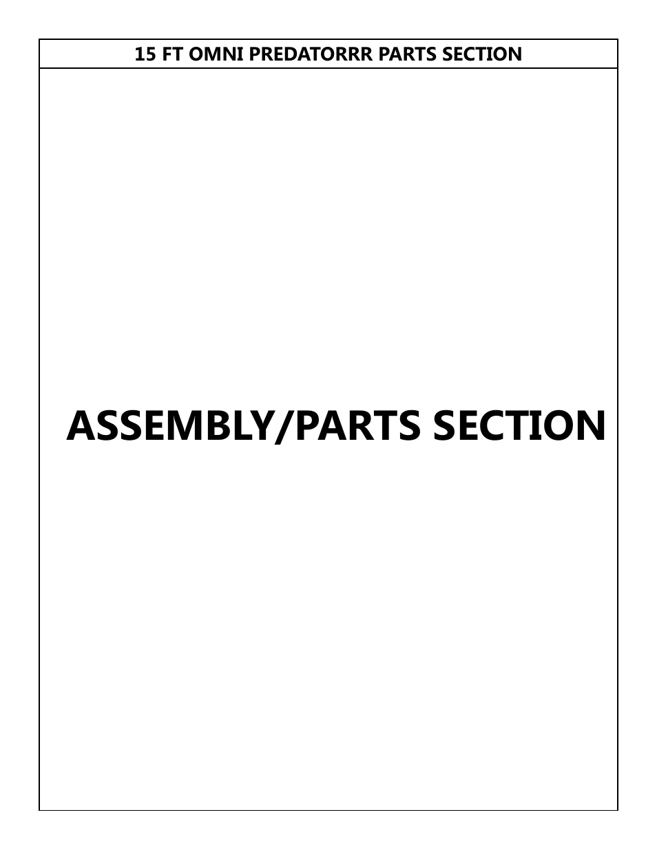 Modern AG 15' Predator - Omni User Manual | Page 70 / 99