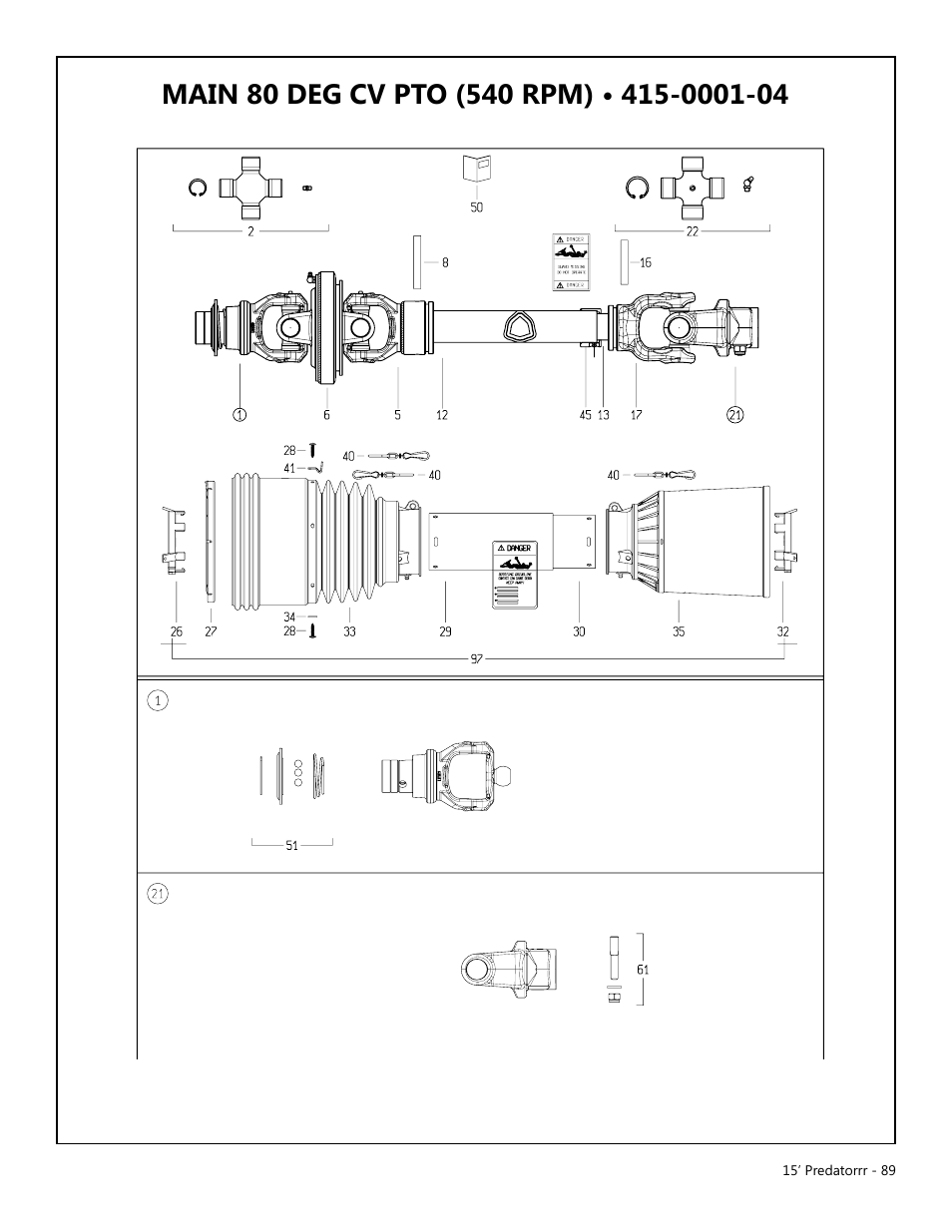 Modern AG 15' Predator - Omni User Manual | Page 89 / 99