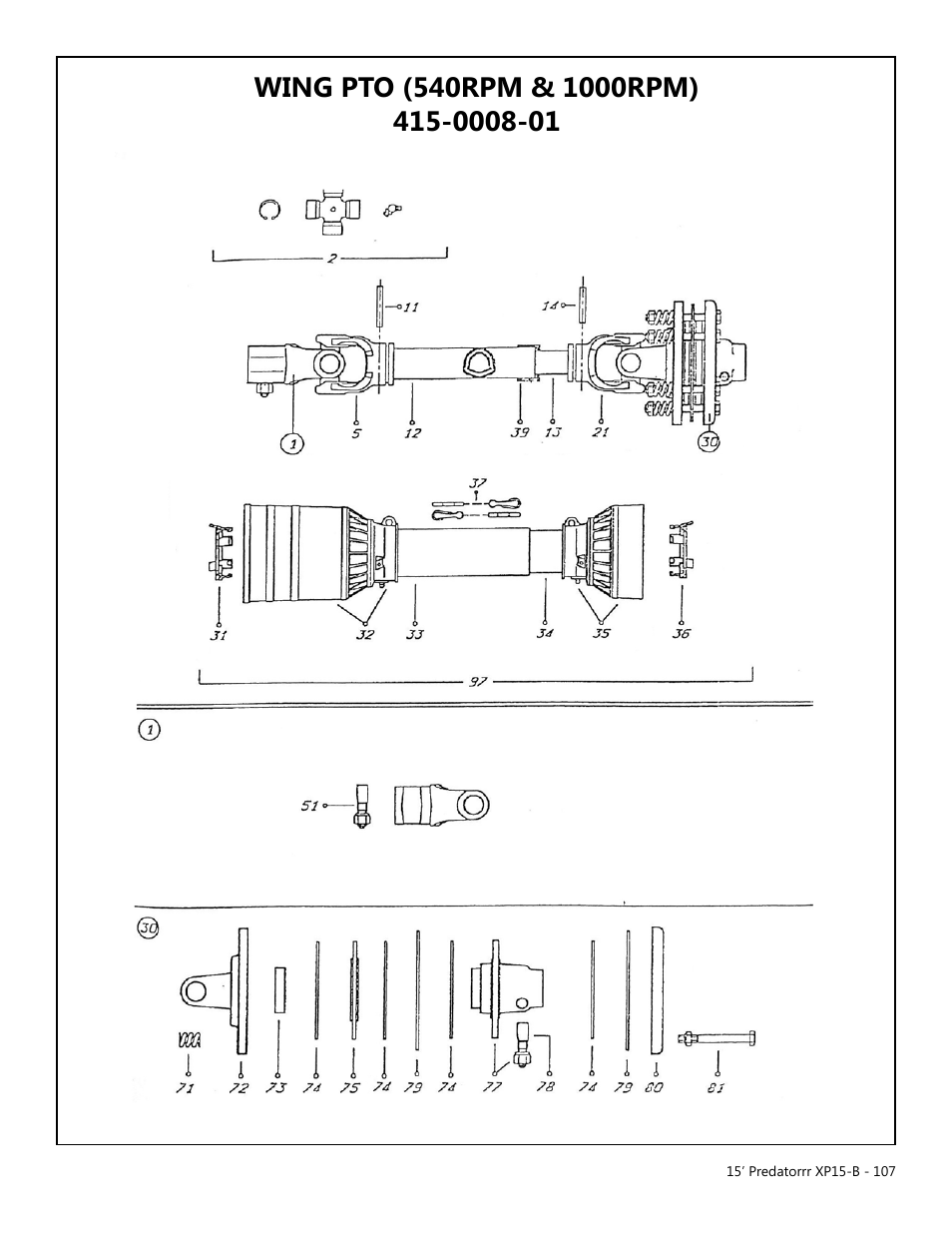 Modern AG 15' Predator - Bondioli User Manual | Page 107 / 111