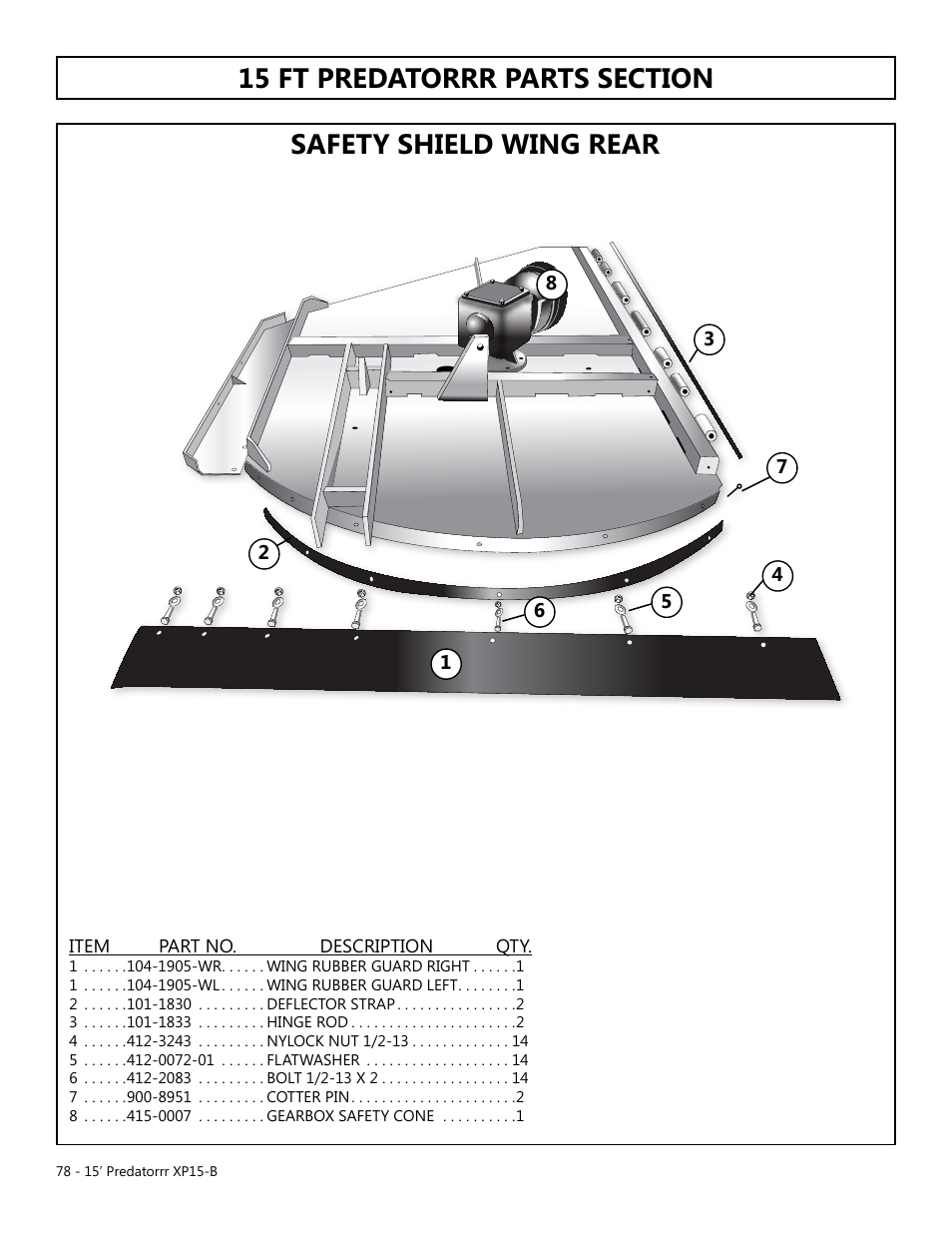 Modern AG 15' Predator - Bondioli User Manual | Page 78 / 111