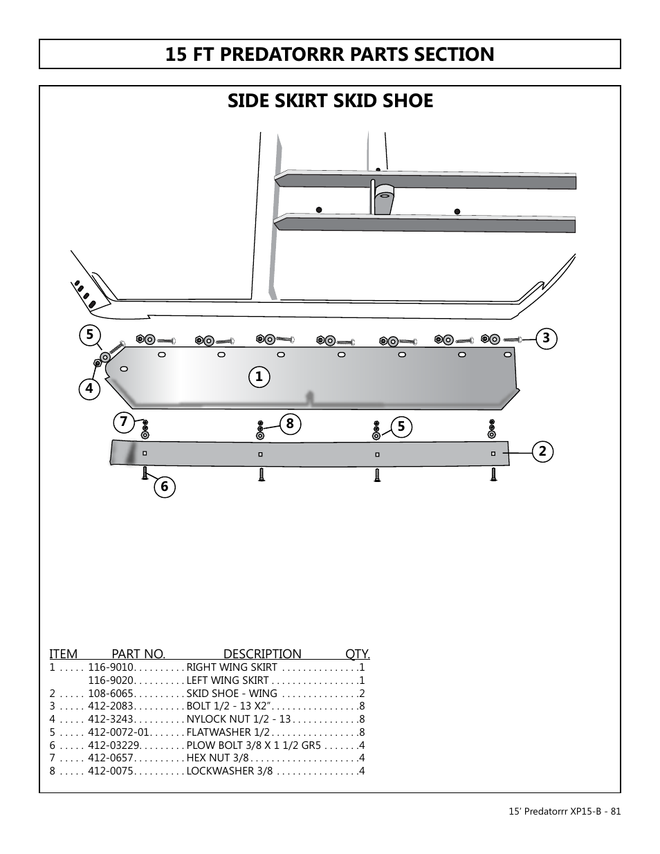 Modern AG 15' Predator - Bondioli User Manual | Page 81 / 111