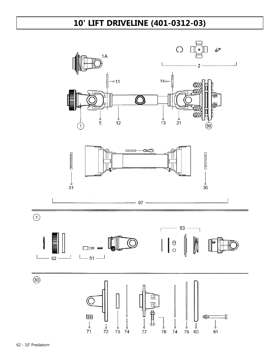 Modern AG 10' Predator User Manual | Page 62 / 76