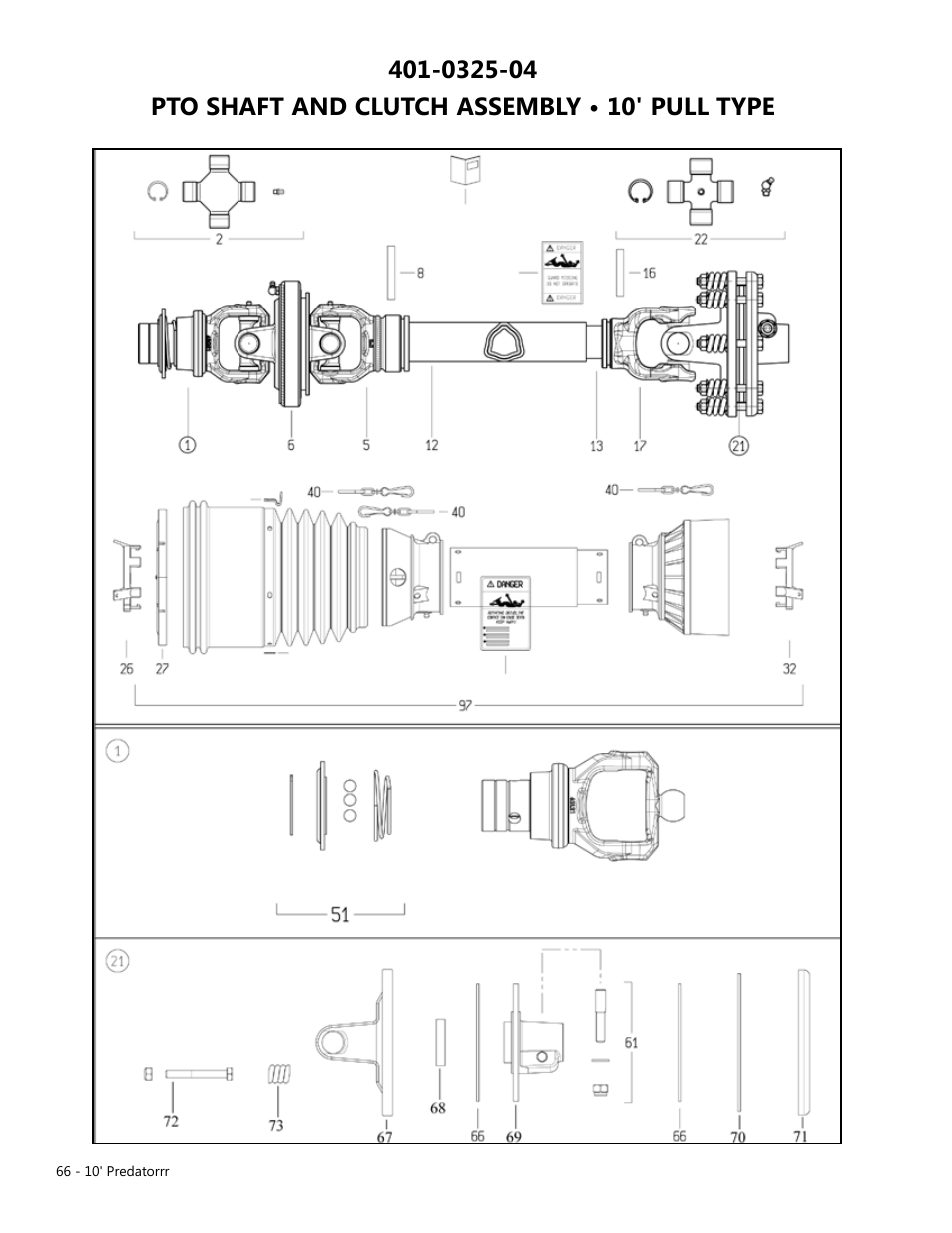 Modern AG 10' Predator User Manual | Page 66 / 76