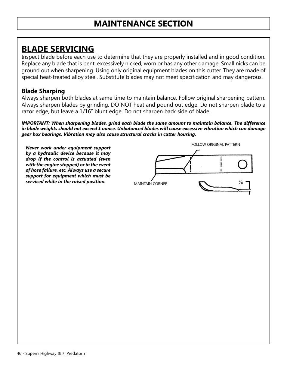 Modern AG Super Highway Special User Manual | Page 46 / 79