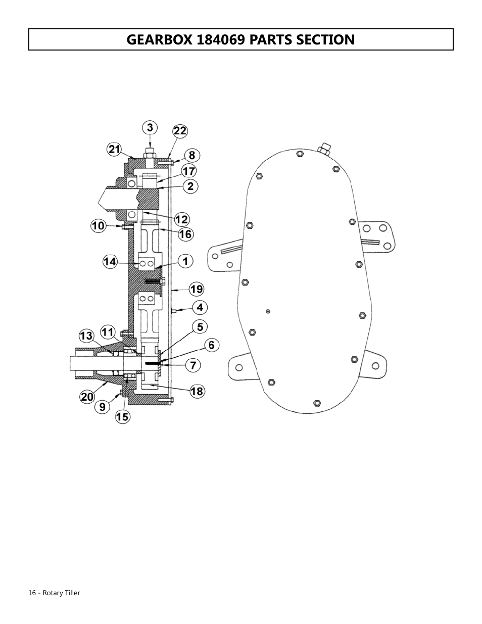 Modern AG Tiller User Manual | Page 16 / 20