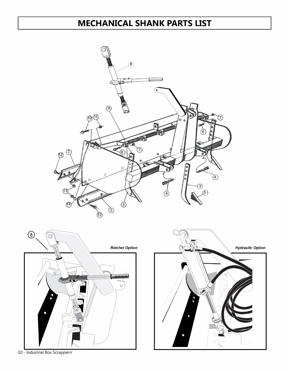 Modern AG Industrial Box Scraper User Manual | Page 10 / 15