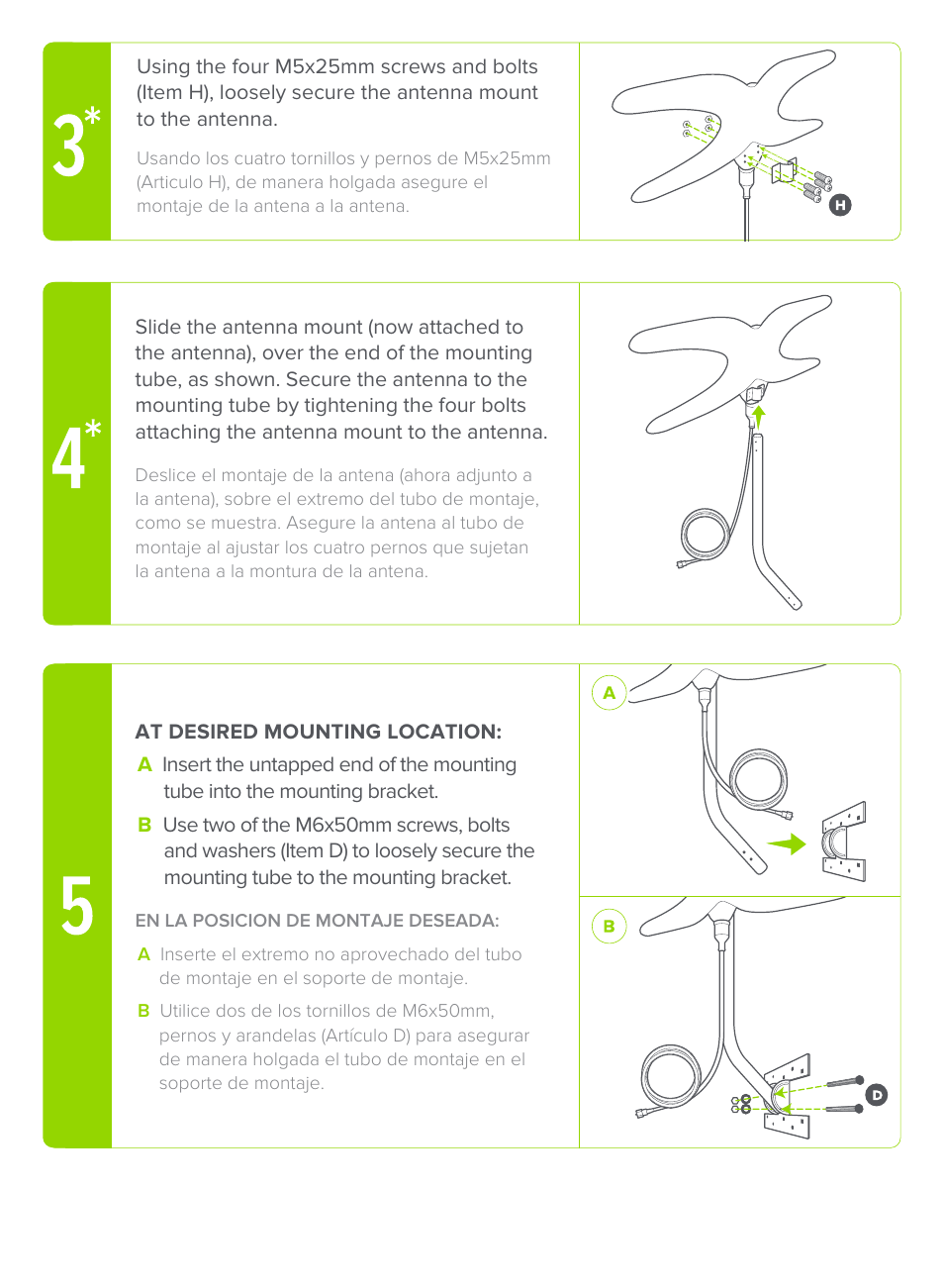 Mohu Sky 60 HDTV Attic / Outdoor Antenna User Manual | Page 5 / 12