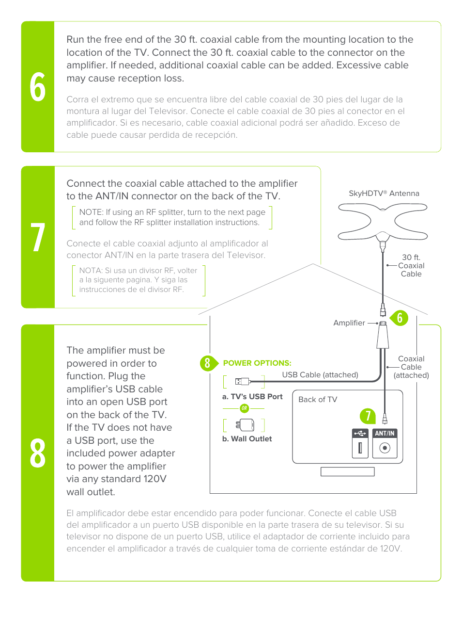 Mohu Sky 60 HDTV Attic / Outdoor Antenna User Manual | Page 6 / 12