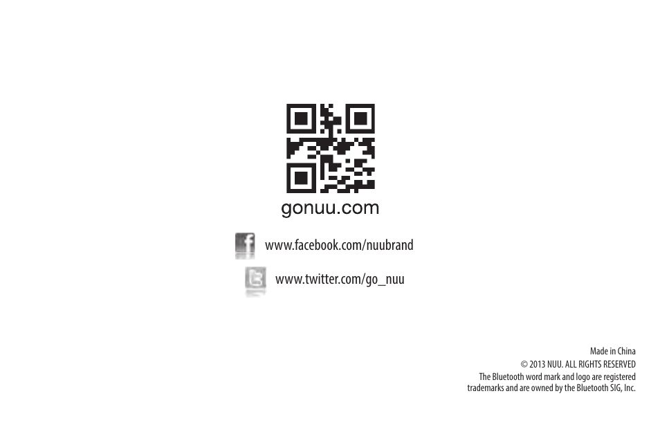 NUU Wake User Manual | Page 18 / 18