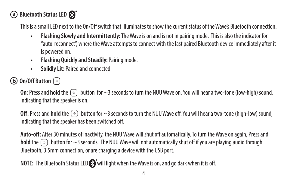 NUU Wake User Manual | Page 4 / 18